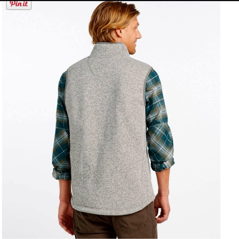 L.L. Bean men’s bean sweater fleece vest | size M - Picture 2 of 10